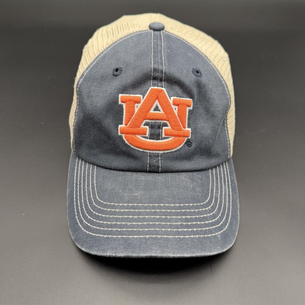 Auburn Tigers Adjustable Trucker Style Baseball Hat By Top Of The World SEC